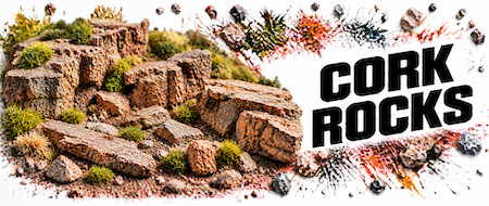 AMMO by MIG Terraform Cork Rock cork for stones, rocks, bases and dioramas